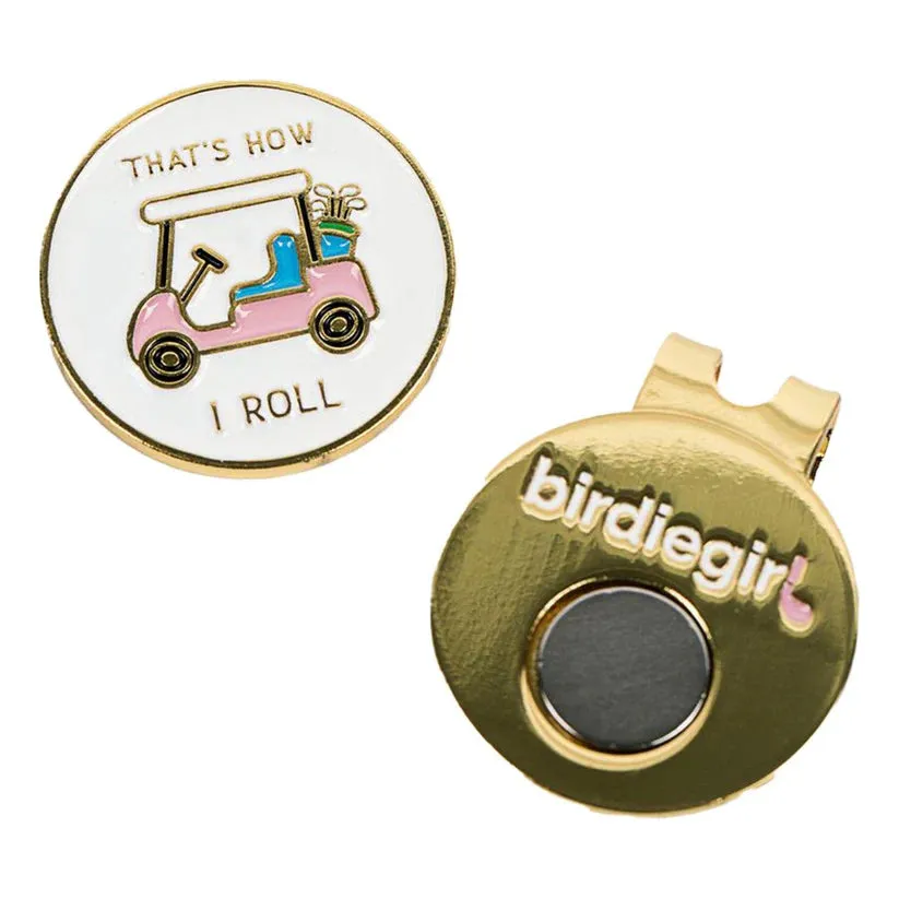 New That's How I Roll Women's Golf Ballmarker
