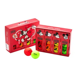 New  Volvik Disney Mickey Mouse Vimax Soft Colored Golf Ball Set