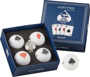 New Volvik Lucky Pack Golf Balls w/Hat Clip & Ball Marker