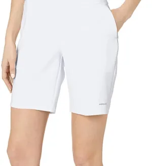 New White Annika By Cutter & Buck Competitor Pull-on Golf Shorts MSP$82