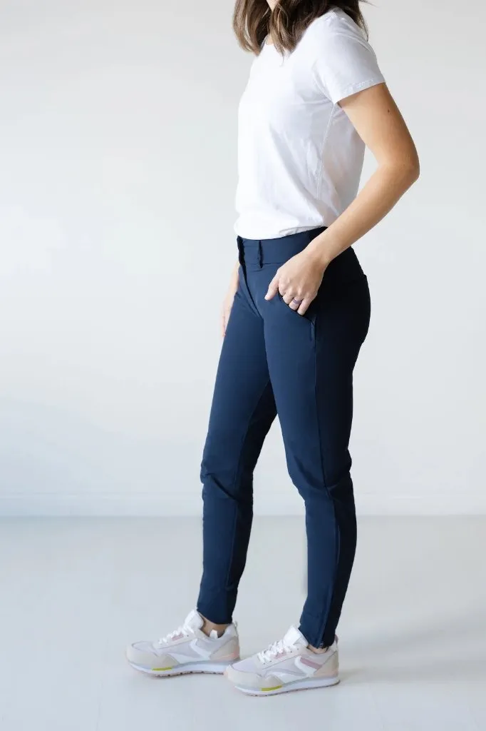 New Women's Abnedroth Peggy Pant Professional Jogger - Navy MSP$168