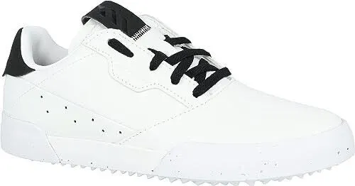 New Women's Adidas Adicross Retro Golf Shoes - White/Black MSP$100