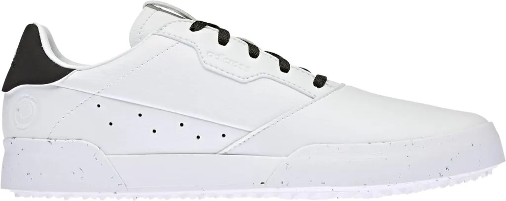 New Women's Adidas Adicross Retro Golf Shoes - White/Black MSP$100