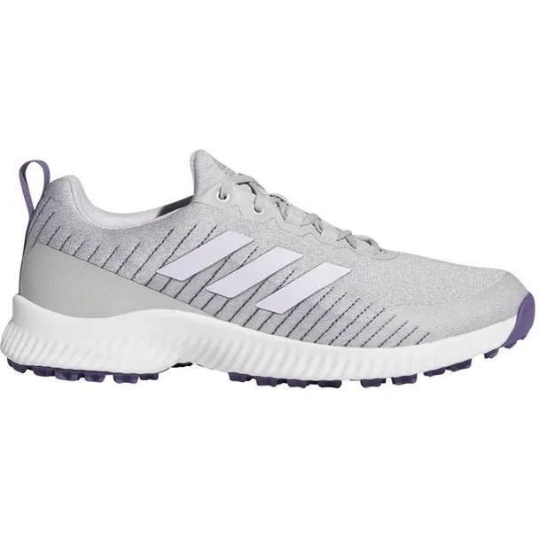 New Women's Adidas Response Bounce 2 Golf Shoes Gray/Purple  MSP$85
