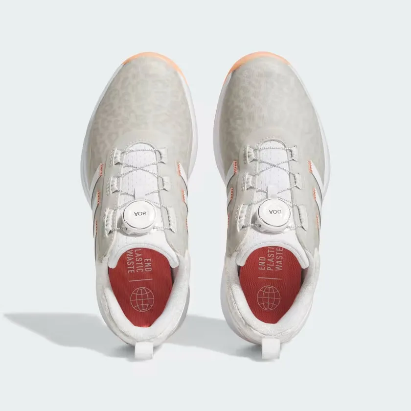 New Women's Adidas S2G BOA Golf Shoes Cloud White/Coral Size 8 MSP$110