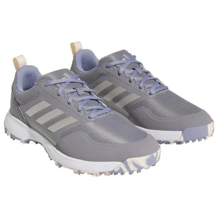 New Women's Adidas Tech Response 3.0 SL Golf Shoes - Grey Three/Silver Metallic/Silver Violet