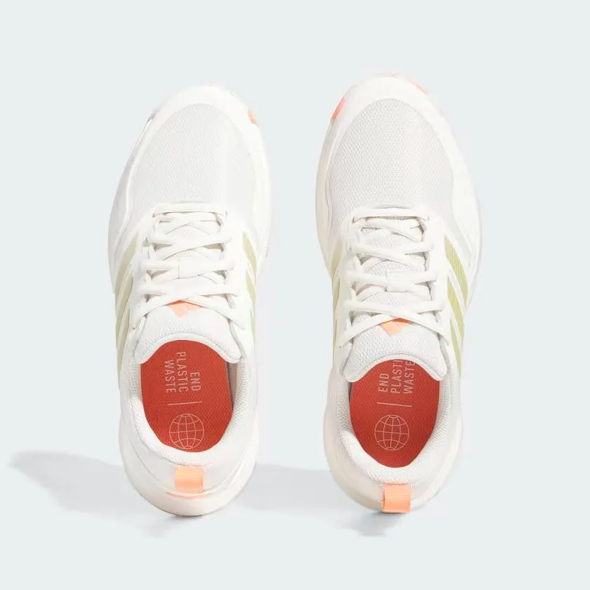 New Women's Adidas Tech Response SL3 Golf Shoes - White/Coral