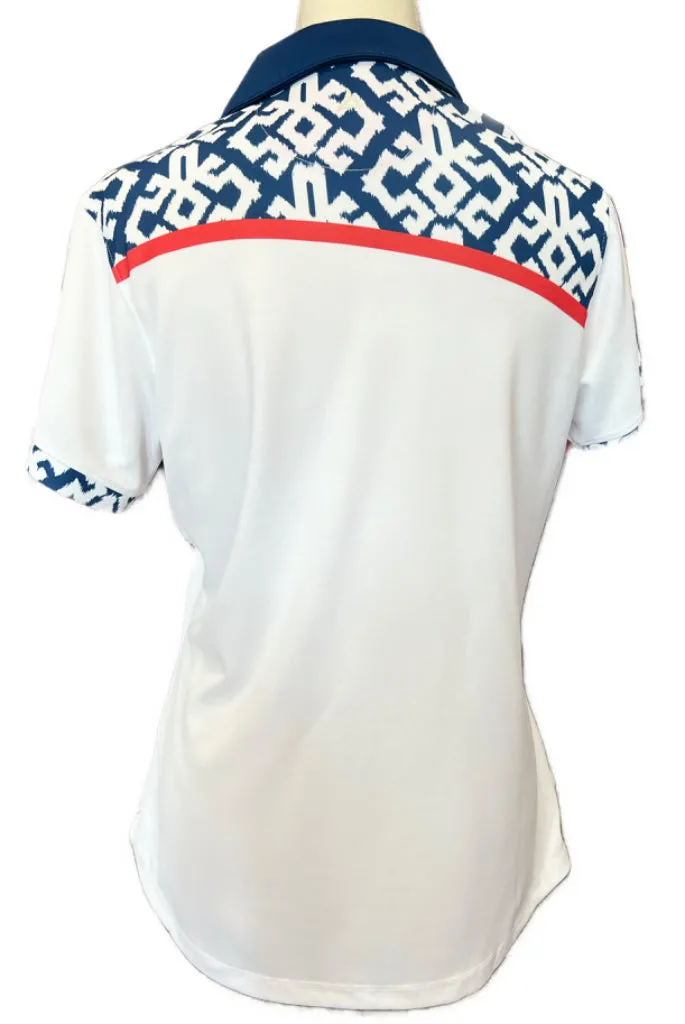 New Women's Bermuda Sands Nina Golf Polo Size M MSP$74