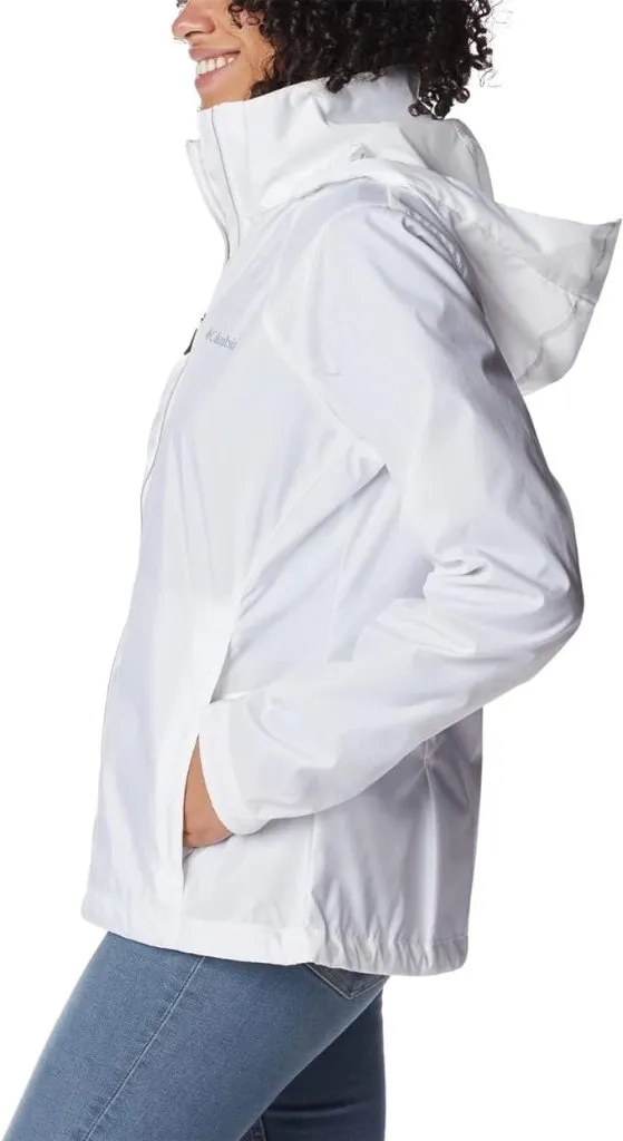 New Women's Columbia  Switchback White Hooded Jacket  Size 2X MSP$60