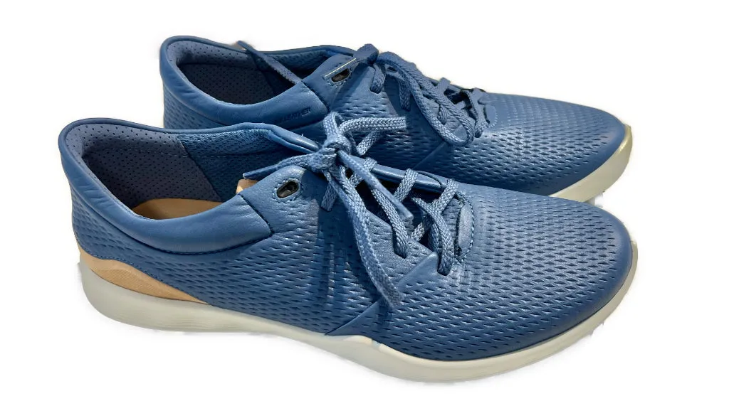 New Women's Ecco Retro Blue Waterproof S-lite Golf Shoe Size 7 MSP$220