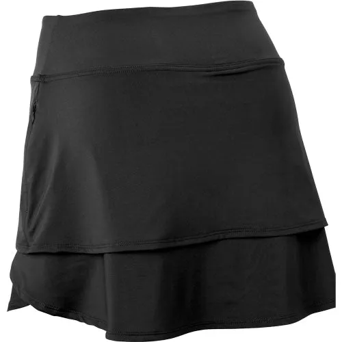 New Women's Footjoy Black Tiered Golf Skort