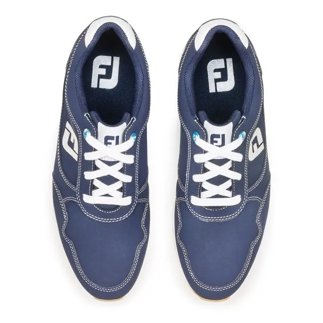 New Women's Footjoy FJ Sport Retro Golf Shoe - Navy Size Wide MSP$100