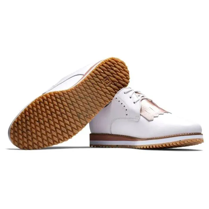 New Women's Footjoy FJ Sport Retro Golf Shoes - White
