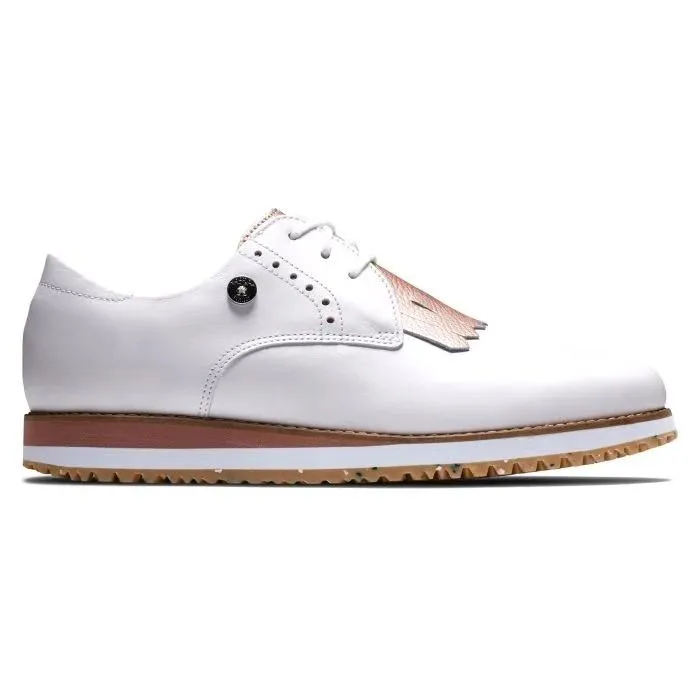 New Women's Footjoy FJ Sport Retro Golf Shoes - White