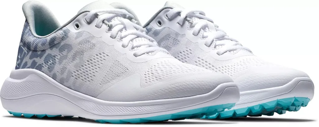 New Women's Footjoy Flex Golf Shoes White/Multi MSP$100