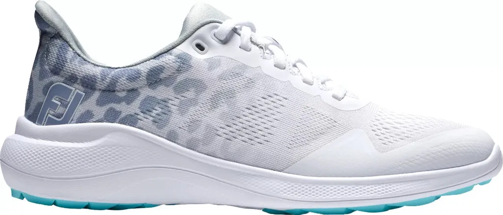 New Women's Footjoy Flex Golf Shoes White/Multi MSP$100