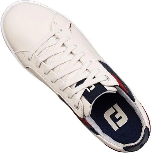 New Women's Footjoy Links Golf Shoe Almond/Burgandy Size 9 MSP$130