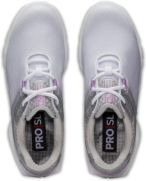 New Women's Footjoy Pro SL Sport  White/Purple MSP$175