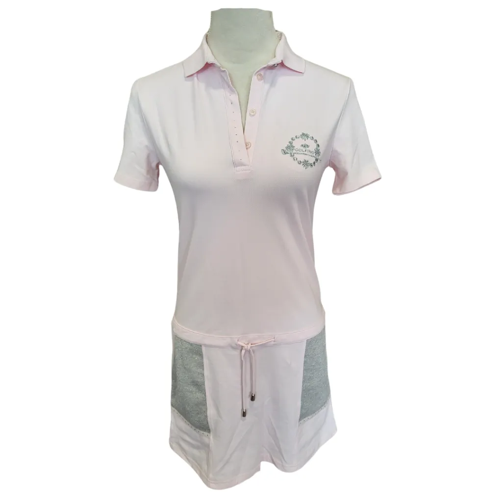 New Women's Golfino Pink Golf Dress Size 4 MSP$219