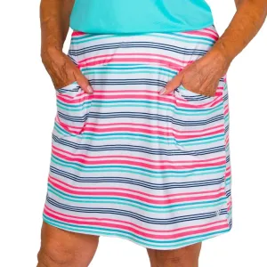 New Women's Jofit 17" Mina Skort - Multi Stripe Size XS MSP$92