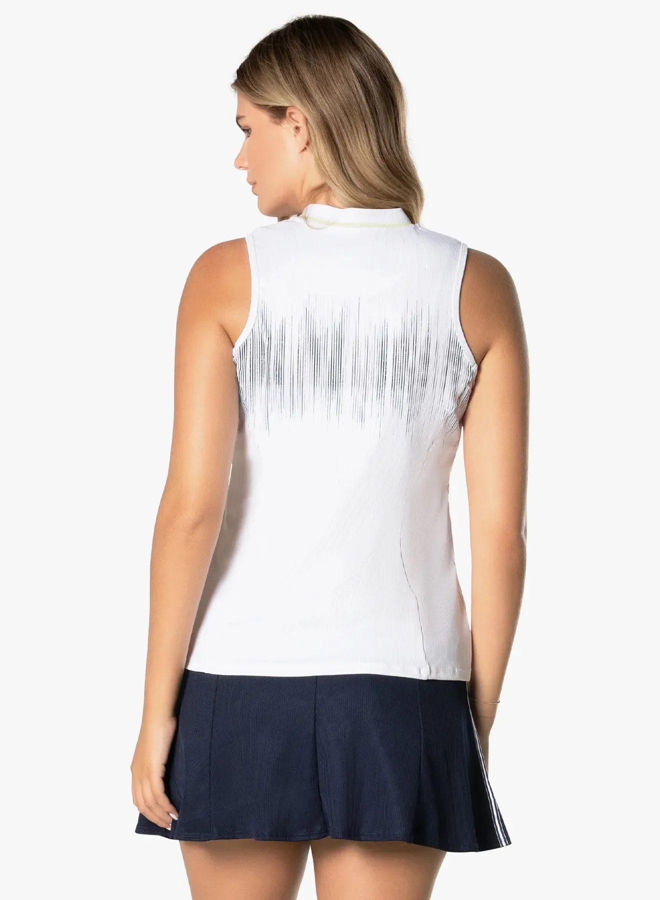 New Women's Lucky in Love Between The Lines Zip Tank Size XS MSP$84