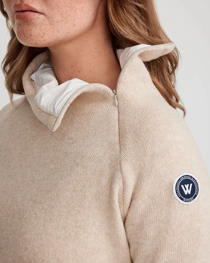 New Women's Martina Windproof Sweater - Sand Size XS MSP$340