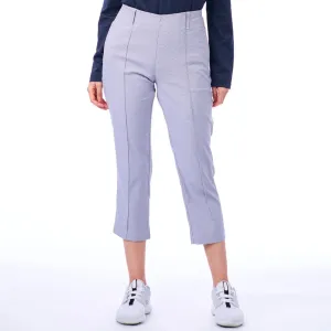 New Women's Nivo Sport Bria Golf Capris Navy Check Size 4 MSP$98