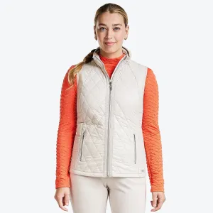 New Women's Nivo Sport Myer Golf Vest -Cement Size XL MSP$140