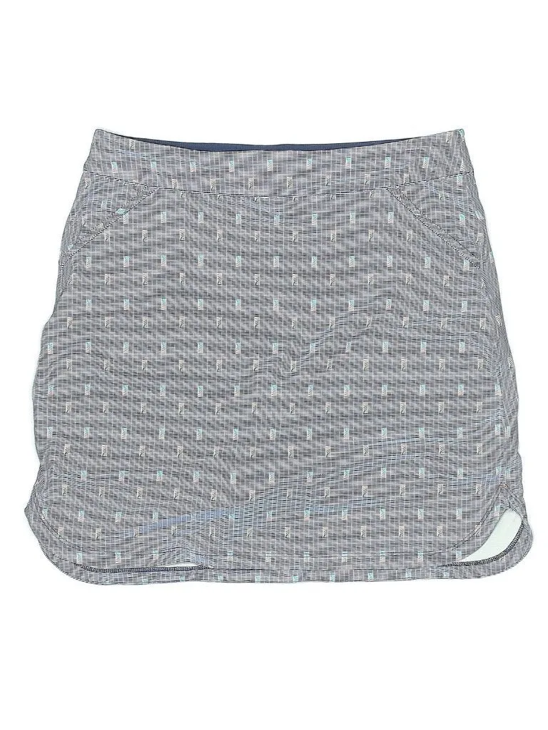 New Women's Peter Millar Alice Petal Performance Skort - Blue NOvelty Print Size L MSP$125