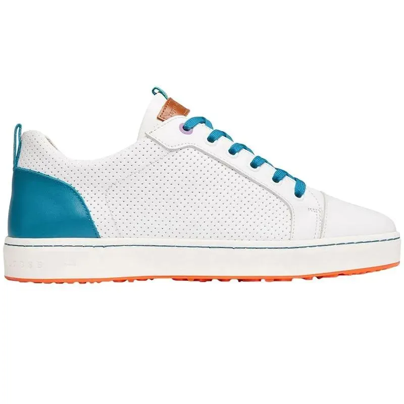 New Women's Royal Albatross The Amalfi White/Teal Size 8 MSP$299