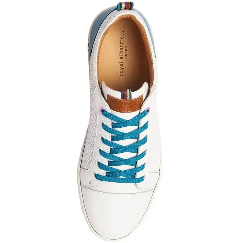New Women's Royal Albatross The Amalfi White/Teal Size 8 MSP$299
