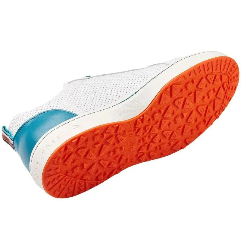 New Women's Royal Albatross The Amalfi White/Teal Size 8 MSP$299