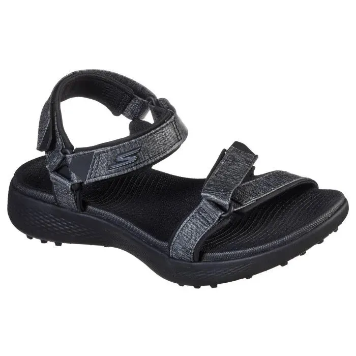 New Women's Skechers Go Golf 600 Golf Sandals - Black Size 9