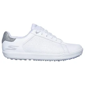 New Women's Skechers Go Golf Drive Shimmer - White Size 9.5