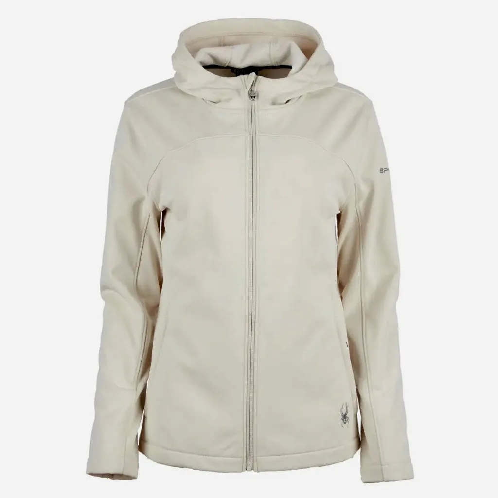 New Women's Spyder Alyce Softshell Jacket w/ Hood Atmosphere Size S MSP$149