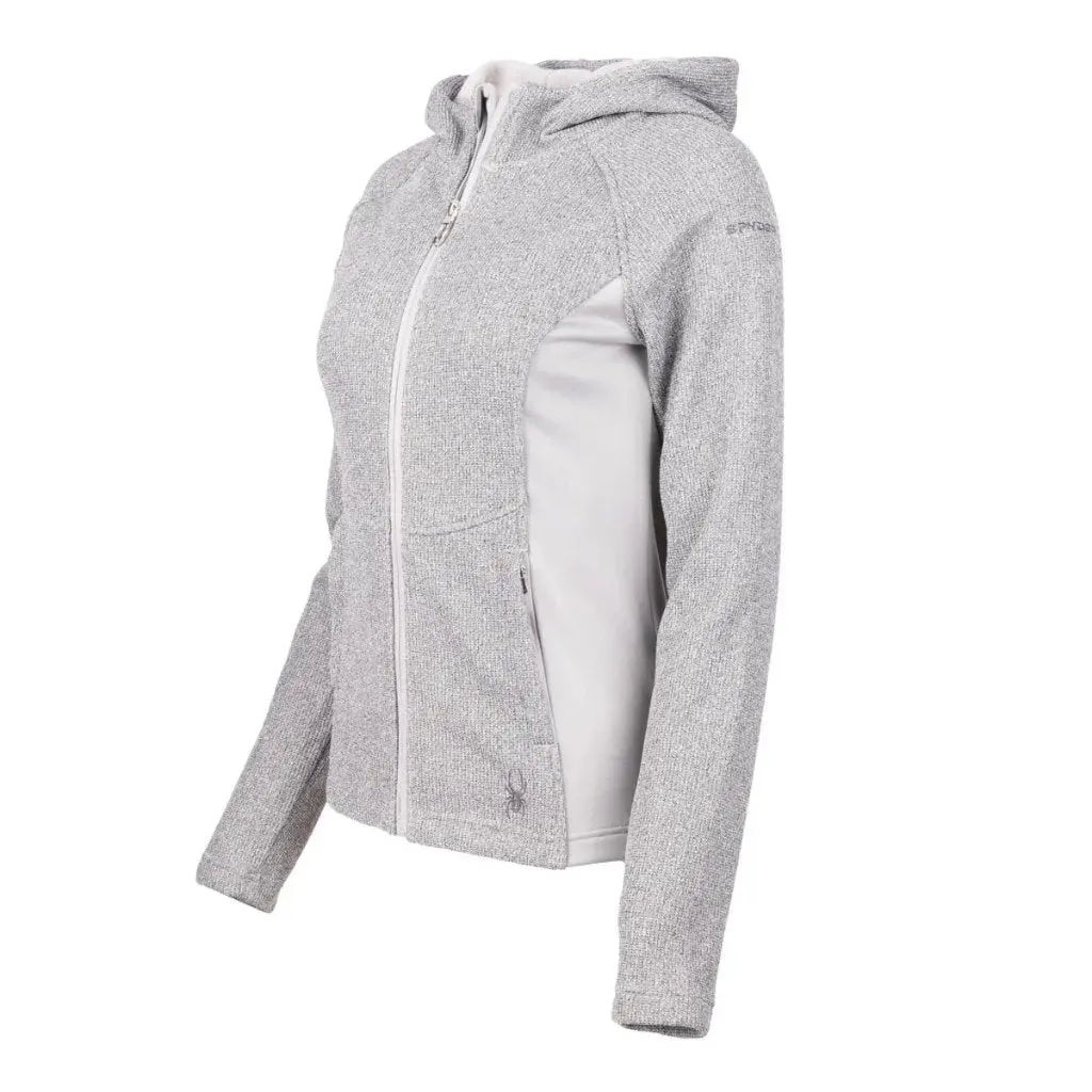 New Women's Spyder Full-Zip Jacket in Heather Gray MSP$129