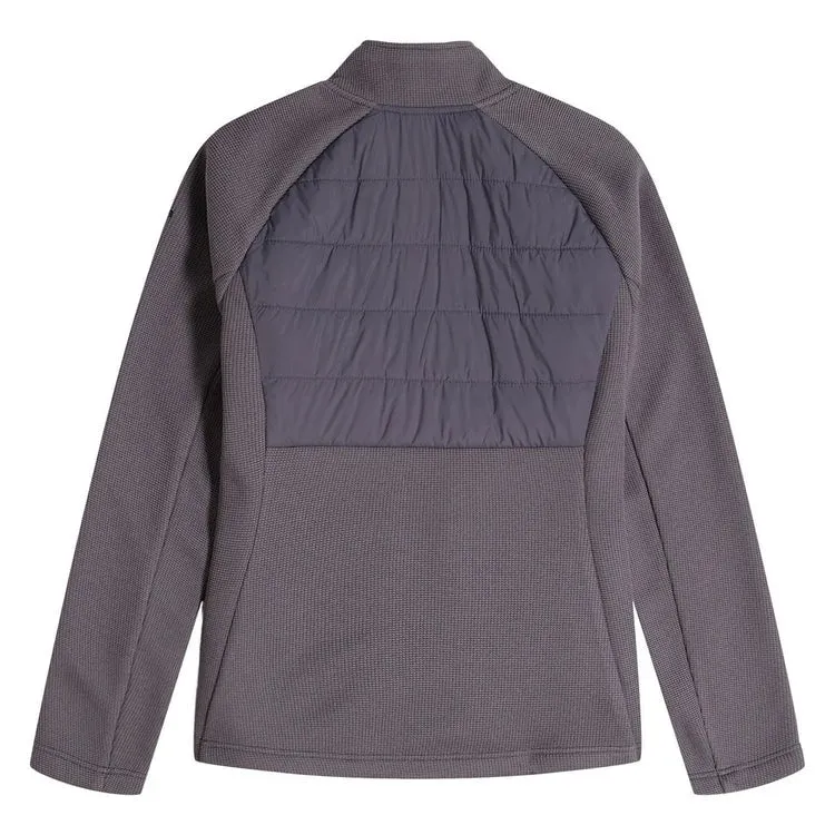 New Women's Spyder Nova Full-Zip Hybrid Jacket - Gray Size L MSP$149