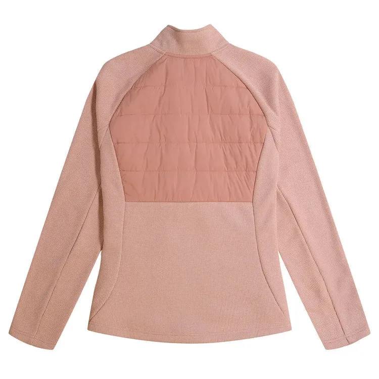 New Women's Spyder Nova Full-Zip Hybrid Jacket - Rose MSP$149