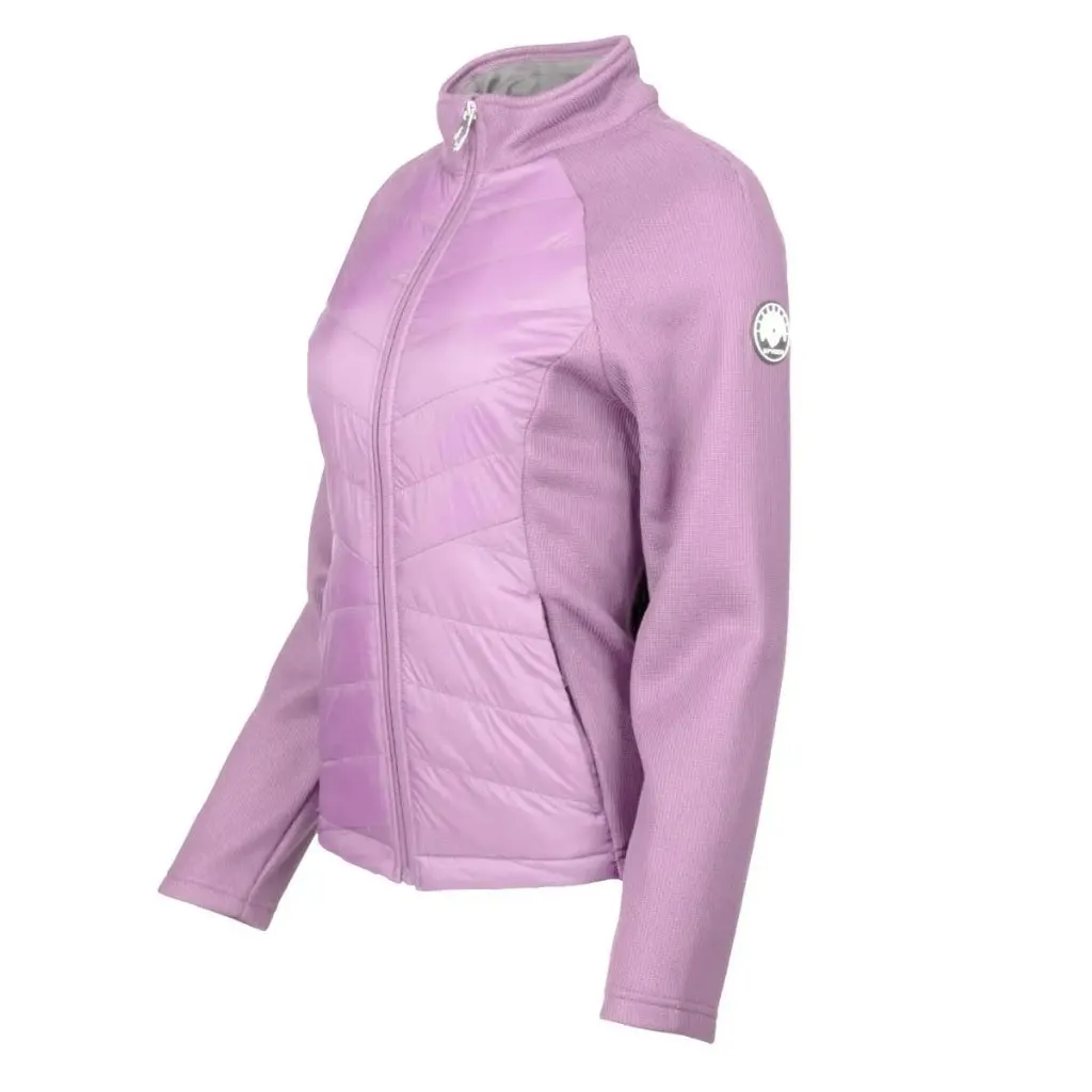 New Women's Spyder Nova Full-Zip Jacket - Lilac Size L MSP$149