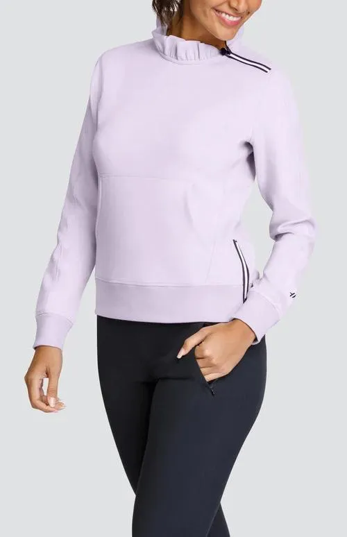 New Women's Tail Activewear Misty Lilac Condoleezza Pullover