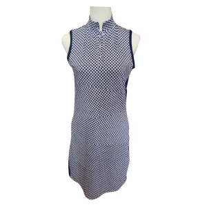 NEW Women's Tail Navy & White Sleeveless Golf Dress Size S MSP$98