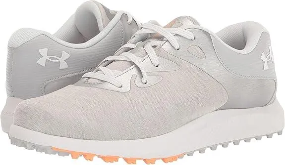 New Women's Under Armour UA Charged Breathe 2 Knit Golf Shoes - Gray