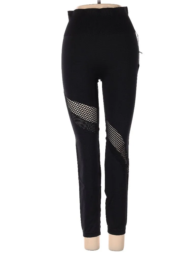 New Women's Zyia Black Ankle Performance HI-Rise 7/8 Legging Size S MSP$70
