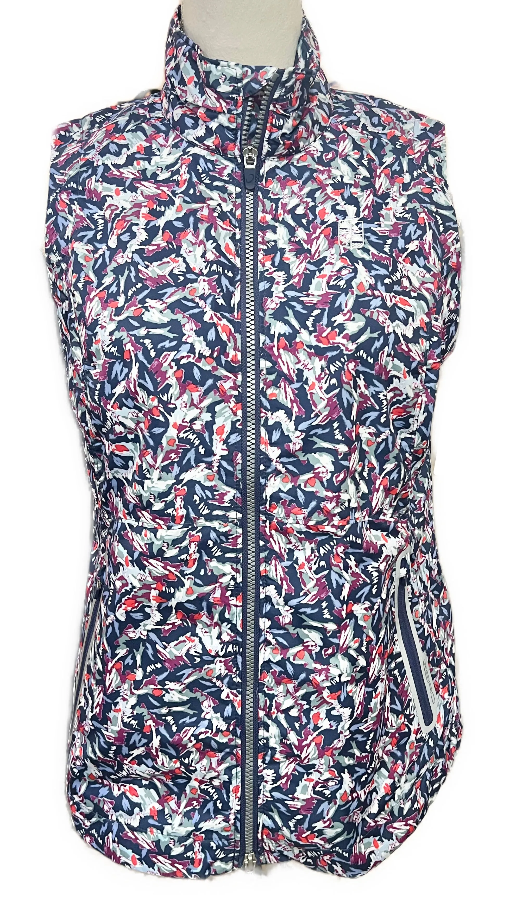 New Zero Restriction Wanda Golf Vest w/ Logo Size S MSP$210
