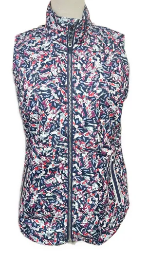 New Zero Restriction Wanda Golf Vest w/ Logo Size S MSP$210