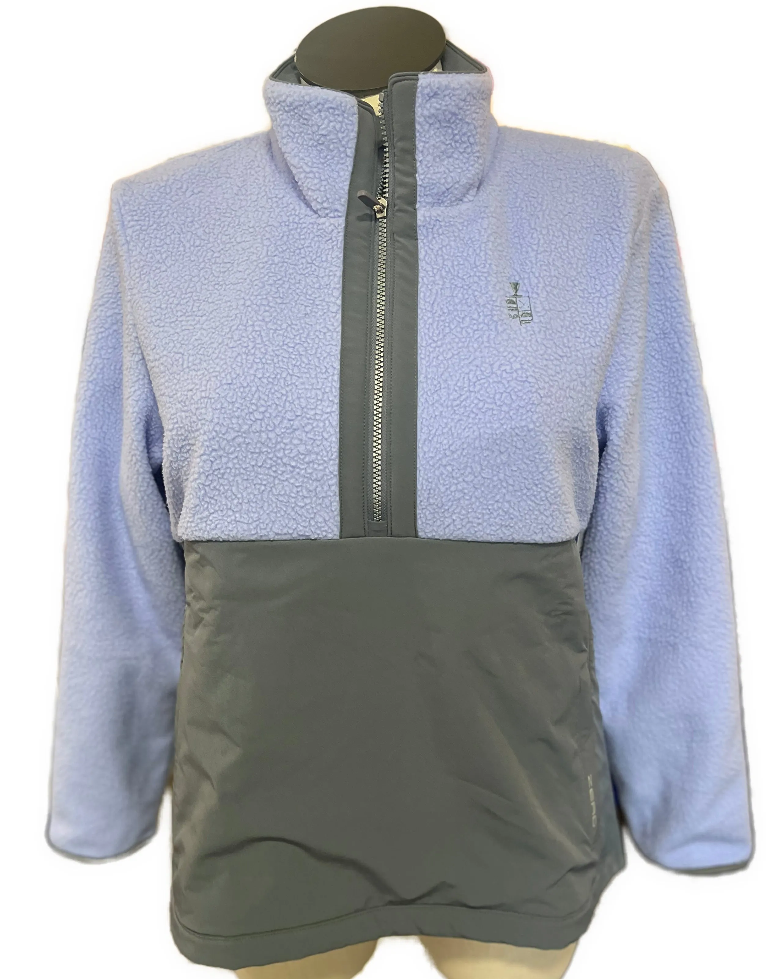 New Zero Restriction Women's Aubree Hybrid Pullover - Blue Moon Size XL MSP$278