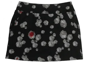 Nike Dark Navy & White Floral Skort w/ Pop of Red Size S. MSP$75
