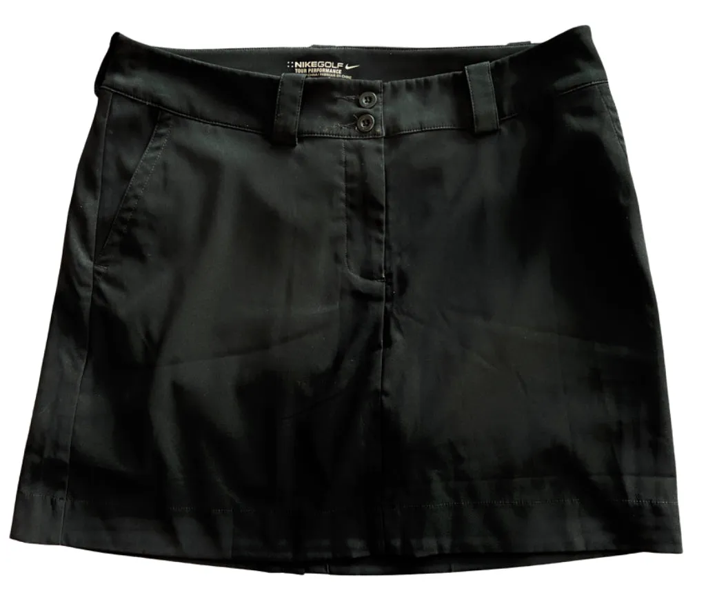 Nike Golf Black Belted Skort MSP$75