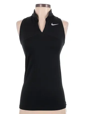 Nike Golf Black Racerback Polo Size XS