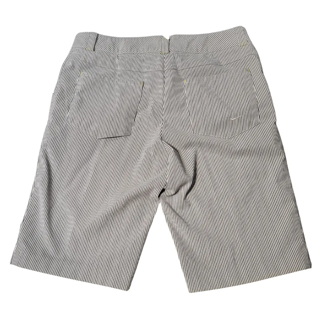 Nike Gray & White Striped Women's Golf Shorts Size 4